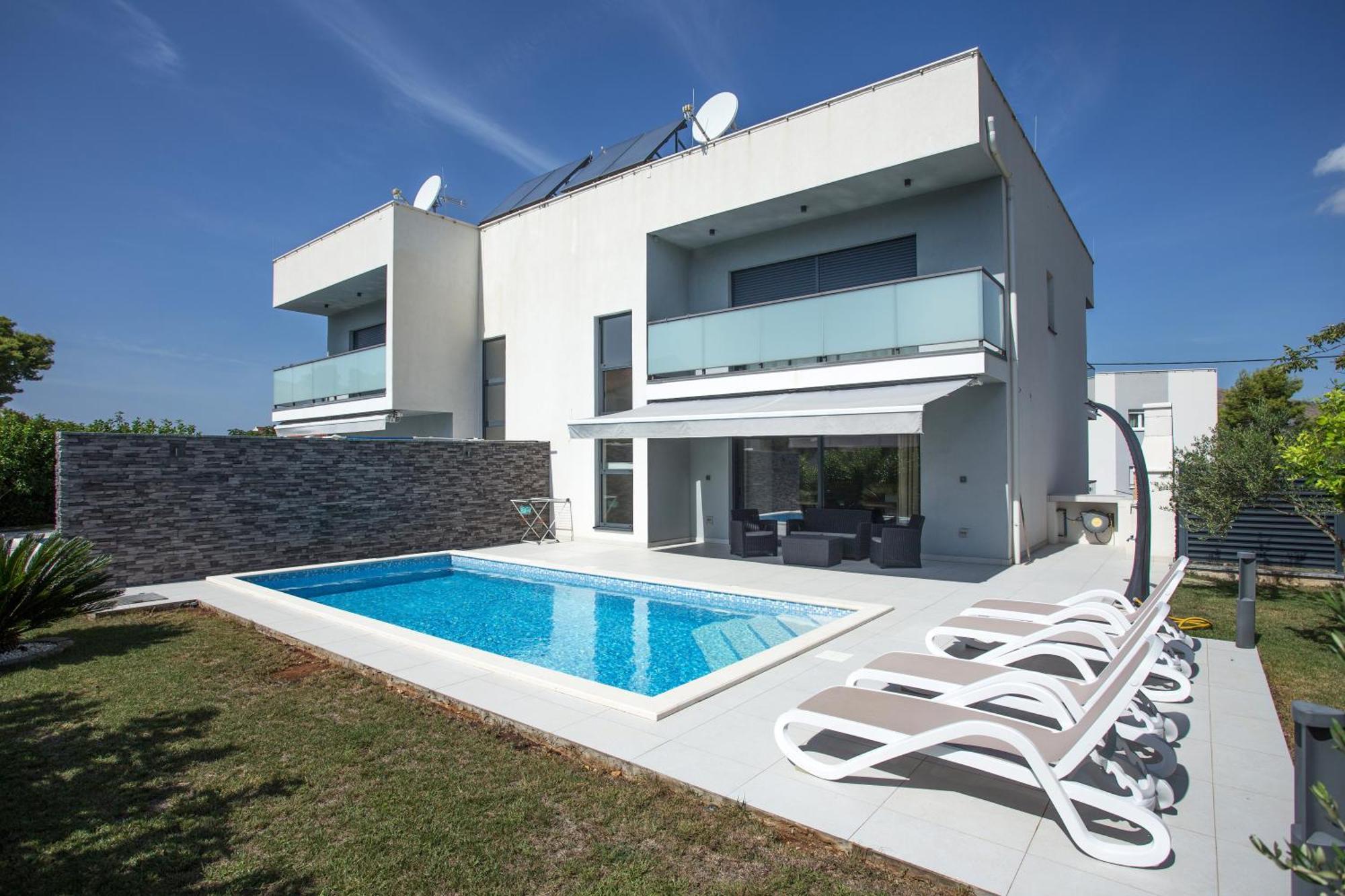 Villa Tesa - Heated Swimming Pool Donji Okrug  Exterior foto